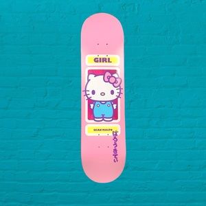 HELLO KITTY X GIRL SKATEBOARDS SANRIO 60th ANNIVERSARY SKATE DECK NEVER USED